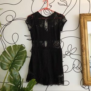 Tobi Lace Romper